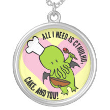Aller, den ich benötige, ist Cthulhu, Kuchen und S Personalisierter Schmuck