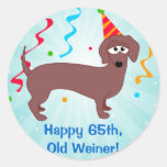 Alles Gute zum Geburtstag alter Weiner Sticker