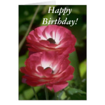 Alles Gute zum Geburtstag! Flora Grußkarten