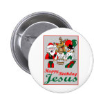 Alles Gute zum Geburtstag Jesus Anstecknadel