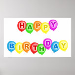 Alles Gute zum Geburtstag Plakatdruck