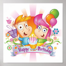 Alles Gute zum Geburtstag Posterdruck