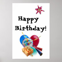 Alles Gute zum Geburtstag! Posterdrucke