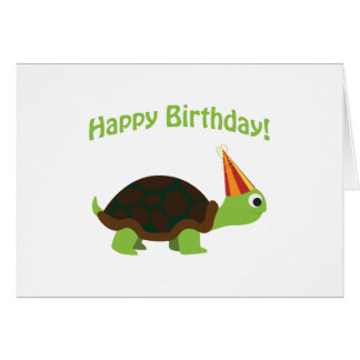Geburtstags Schildkröte Grußkarten & Einladungen Zazzle.de