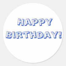 Alles Gute zum Geburtstag Stickers