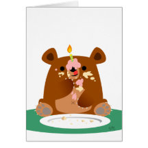 Alles Gute zum Geburtstag wenig Bär! Grußkarten