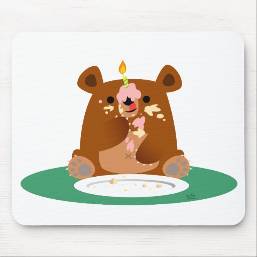 Alles Gute zum Geburtstag, wenig Bär!! Mousepad