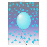 alles Gute zum Geburtstagballon Grußkarte