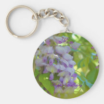 Alles- Gute zum Geburtstagmammawisteria-Blume Keyc Schlüsselanhänger