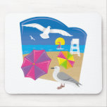 Alles ist gerade Beachy Mauspad
