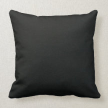 Alles schwarze Kissen