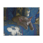 Alles Tuckered heraus Galerie Falt Leinwand