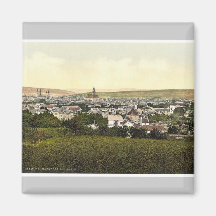 Allgemeine Ansicht, Naumburg auf dem Saale, Sachse Kühlschrankmagnet
