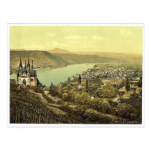 Allgemeine Ansicht, Remagen, der Rhein, Deutschlan Postkarten