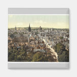 Allgemeine Ansicht und Hautpstraße, Oxford, Englan Kühlschrankmagnet