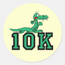 Alligator 10K Runder Sticker
