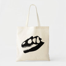 ALLOSAURUS-SCHÄDEL EINKAUFSTASCHE