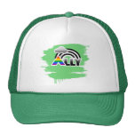 ALLY RAINBOW -.png Trucker Hats