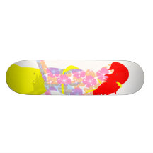 Aloha Debbie 2 Personalisiertes Skateboarddeck