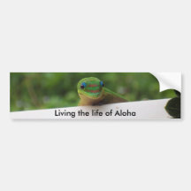 Aloha Geckoaufkleber Auto Aufkleber