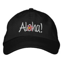 Aloha Hawaiianer gestickte Kappe Bestickte Mütze
