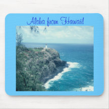 Aloha von Hawaii Mousepad