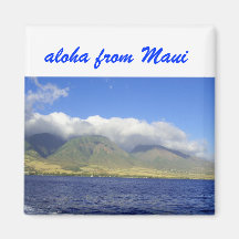 Aloha von Maui Kühlschrankmagnete