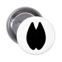 Alpaka-Abdruck Buttons