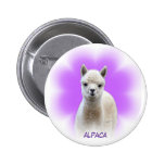 Alpaka-Hoffnungs-Knopf Button