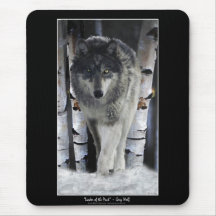 ALPHA GRAUER WOLF Mousepad