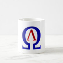 Alpha Omega Tee Tassen