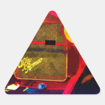 Alpha roter Klassiker Romeos Sticker