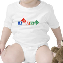 Alphabet-Block lernen Hemd