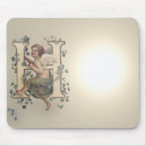Alphabet-Engel mousepads