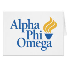 Alphaphi-Omega-Farbe - Fackel Karten