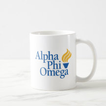 Alphaphi-Omega-Farbe - Fackel Tee Tassen
