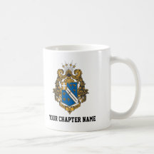 Alphaphi-Omega-Farbe - Wappen Kaffeetassen