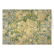 Alphonse Mucha - Blumen Karten