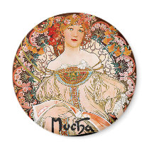 Alphonse Mucha - Frühling magnete