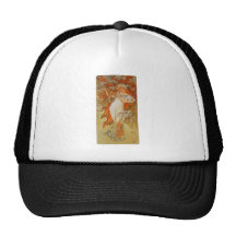 Alphonse Mucha - Kunst Nouveau - Frühling Truckermützen