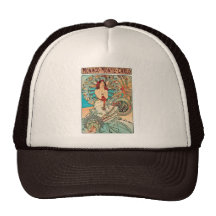 Alphonse Mucha Monaco, Monte Carlo, 1897 Netzcap