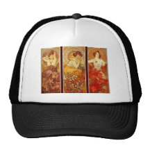 Alphonse Mucha Netzkappen