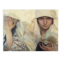 Alphonse Mucha - Schicksal postkarten