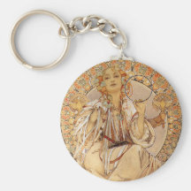 Alphonse Mucha - Slavia Schlüsselanhänger