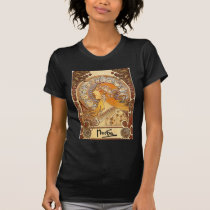 Alphonse Mucha - Tierkreis t-shirts