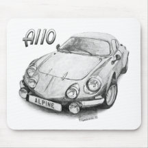Alpines A110 Mauspad