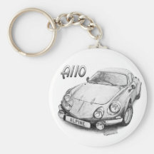 Alpines A110 Schlüsselanhänger