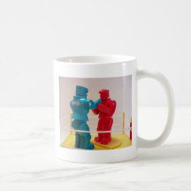 Als ich eine Kinderroboter-Kaffeetasse war