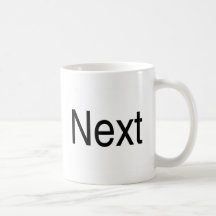 Als Nächstes Kaffeetasse