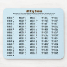 ALT-Taste kodiert Mousepad